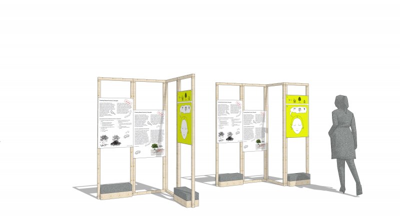 "Duchamp au jardin" workshop and exhibition for primary schools